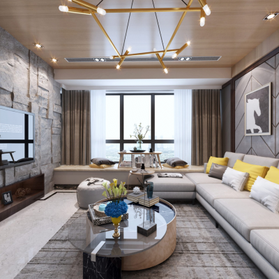 现代风格客餐厅