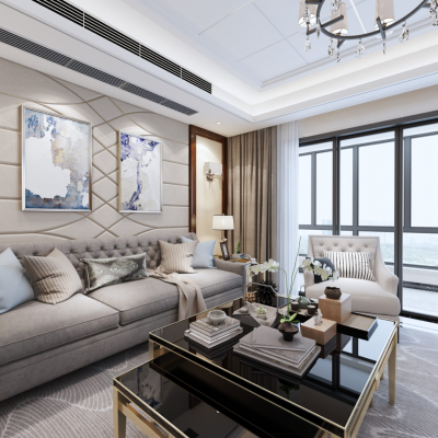 简欧风格客餐厅