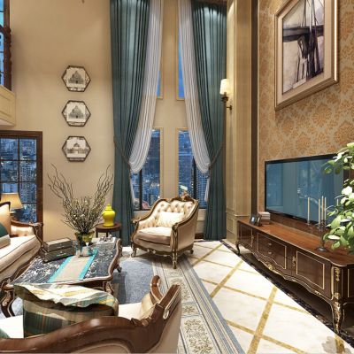 欧式风格客餐厅