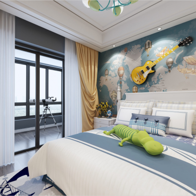 现代儿童房