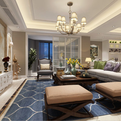 简欧风格客餐厅