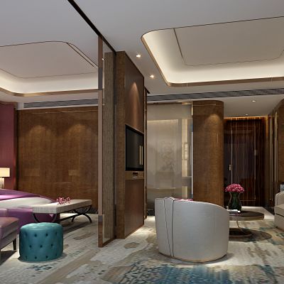 现代风格酒店客房