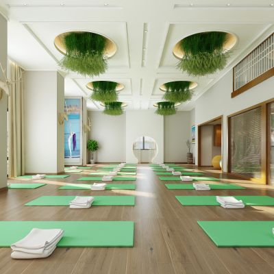 现代风格健身房