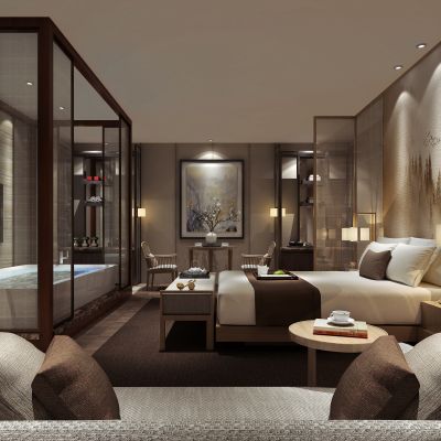 现代风格酒店客房