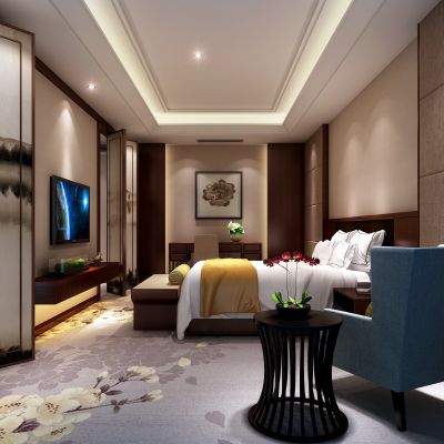 现代风格酒店客房