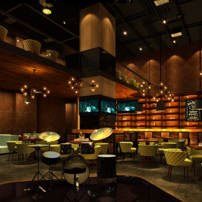 现代风格酒吧