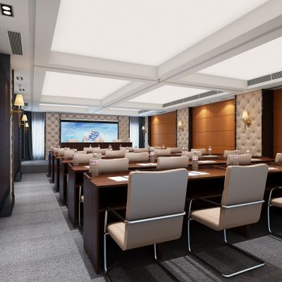 现代风格会议室