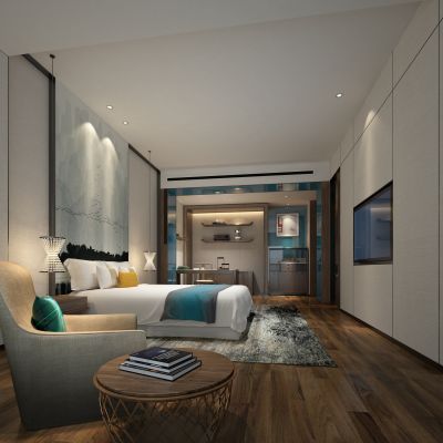 现代风格酒店客房