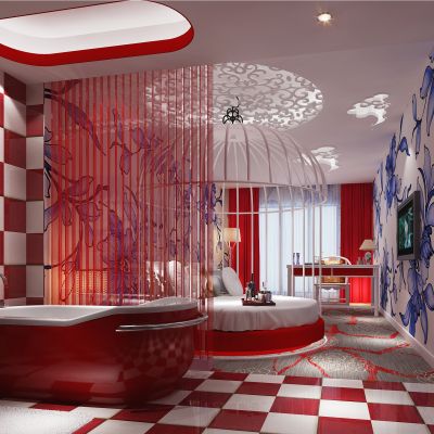 现代风格酒店客房