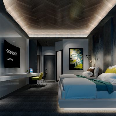 现代风格酒店客房