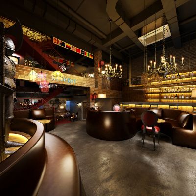 现代风格酒吧