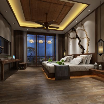 现代风格酒店客房