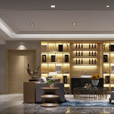 现代风格领导办公室