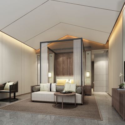 现代风格酒店客房