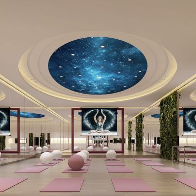 现代风格健身房