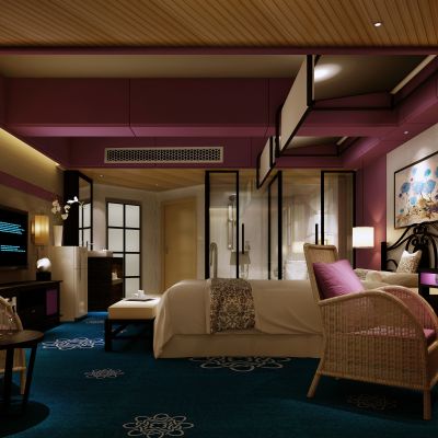 现代风格酒店客房