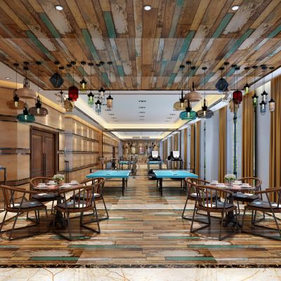 现代风格健身房