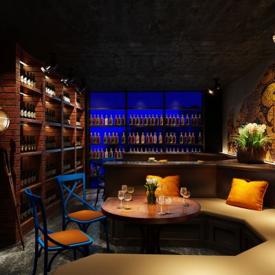 现代风格酒吧