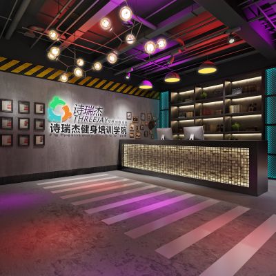 现代风格健身房