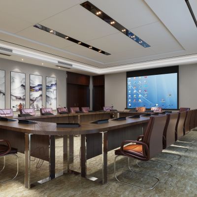现代风格会议室
