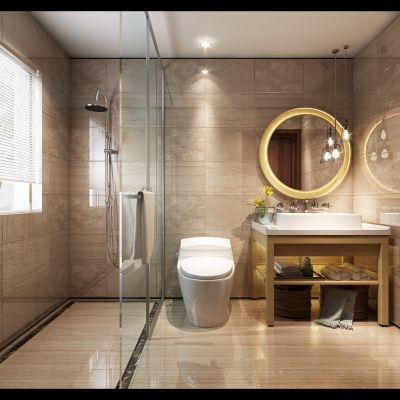 现代风格酒店卫生间
