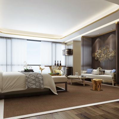 现代风格酒店客房