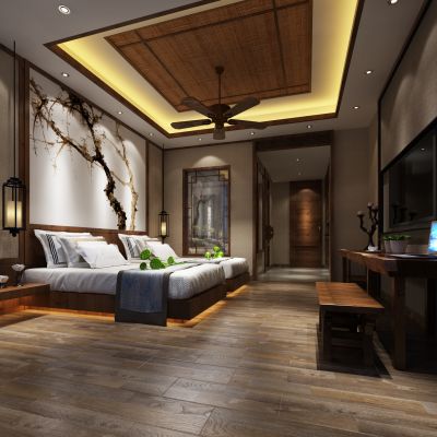 现代风格酒店客房