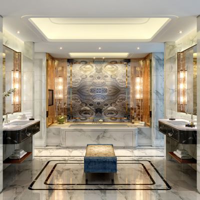 现代风格酒店卫生间