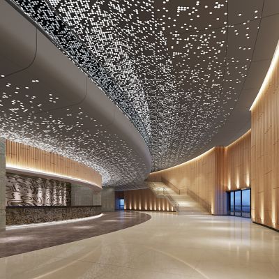 现代风格酒店大堂