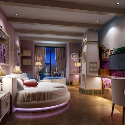 现代风格酒店客房