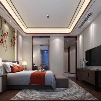 现代风格酒店客房