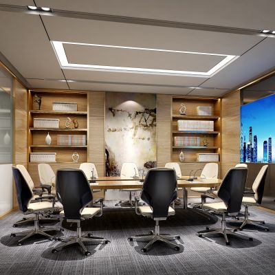 现代风格会议室