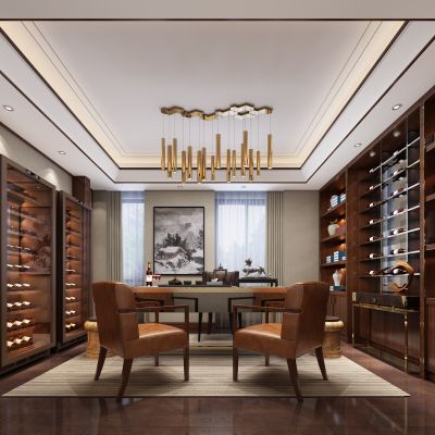 现代风格领导办公室