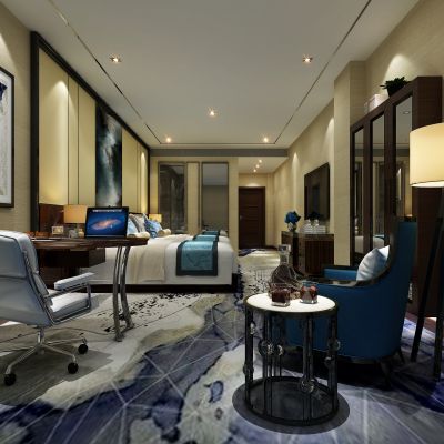 现代风格酒店客房