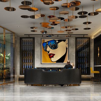现代风格酒店大堂