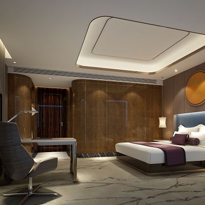 现代风格酒店客房