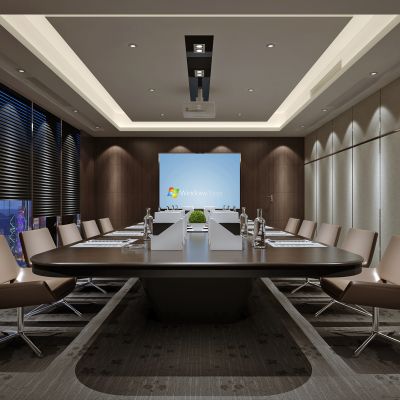 现代风格会议室