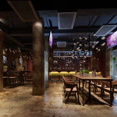 现代风格酒吧