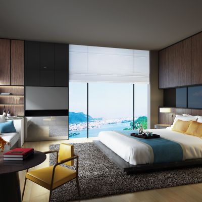 现代风格酒店客房