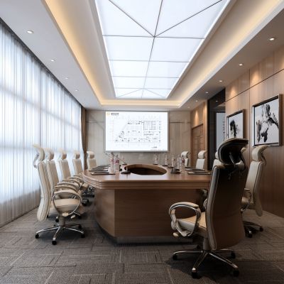 现代风格会议室