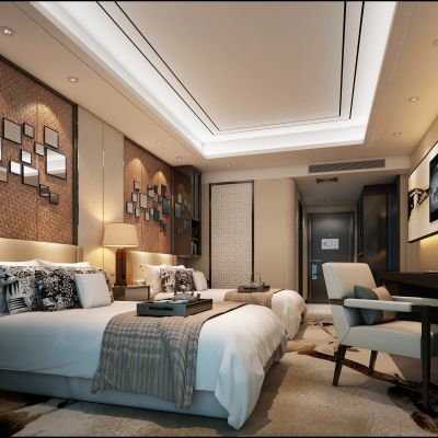 现代风格酒店客房