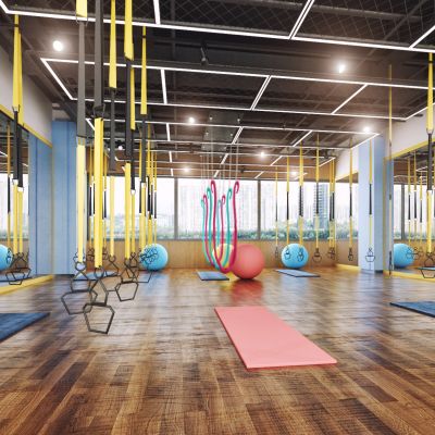 现代风格健身房
