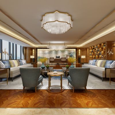 现代风格领导办公室