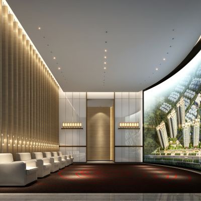 现代风格会议室