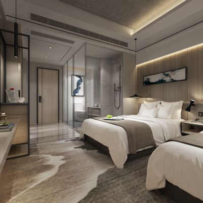 现代风格酒店客房