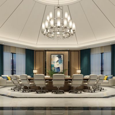 现代风格会议室