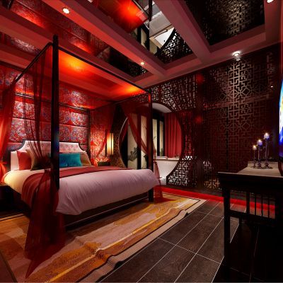 现代风格酒店客房