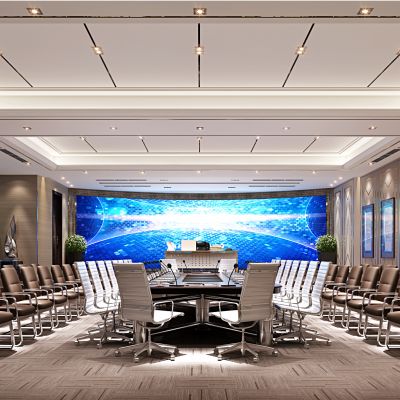 现代风格会议室