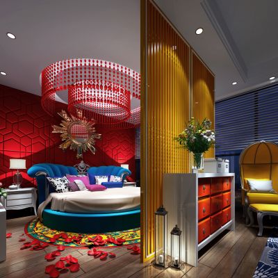 现代风格酒店客房