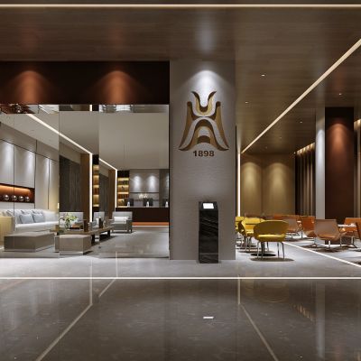 现代风格酒店大堂